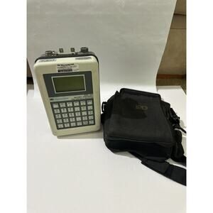 IRD Mechanalysis Model 890 Machinery Mainten Analyzer Data Collector Unit & Case